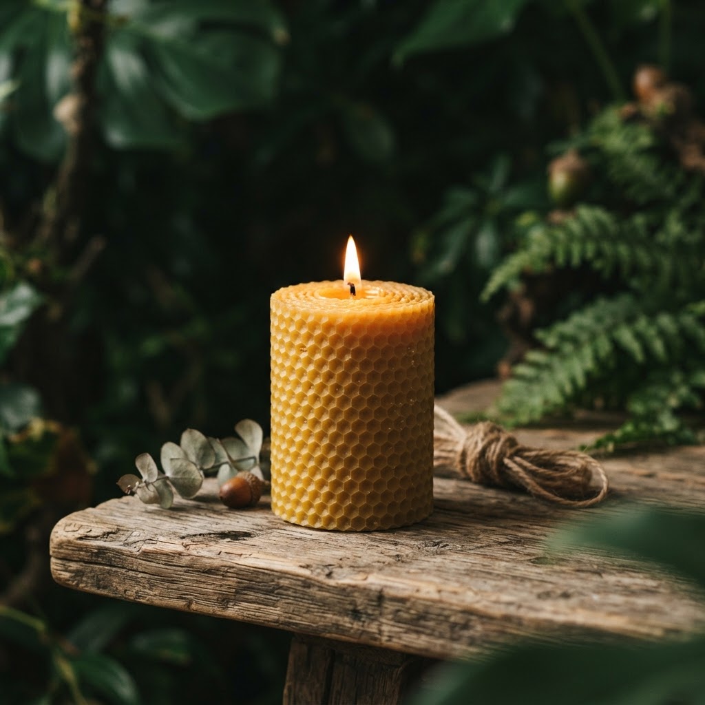 Beeswax Candle